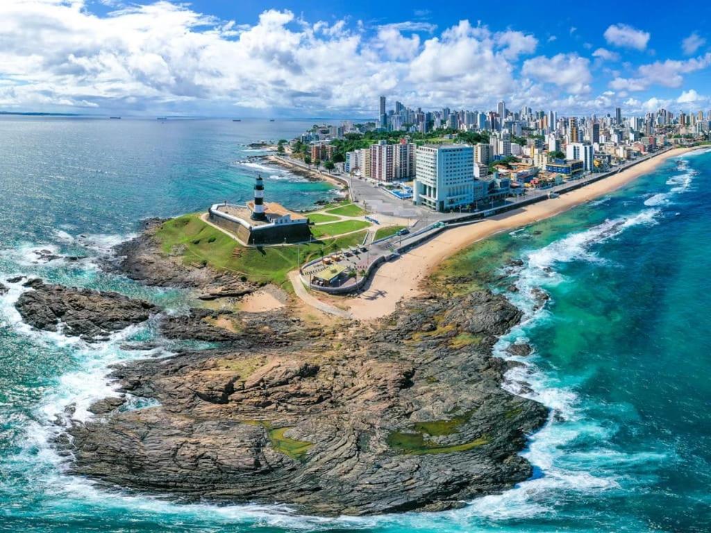 Apartamento Farol Barra Flat السلفادور المظهر الخارجي الصورة